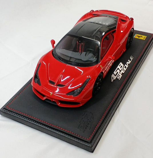 BBR LIMITED EDITION 33/48 458 SPECIALE FERRARI 1/18 Scale Car– Used