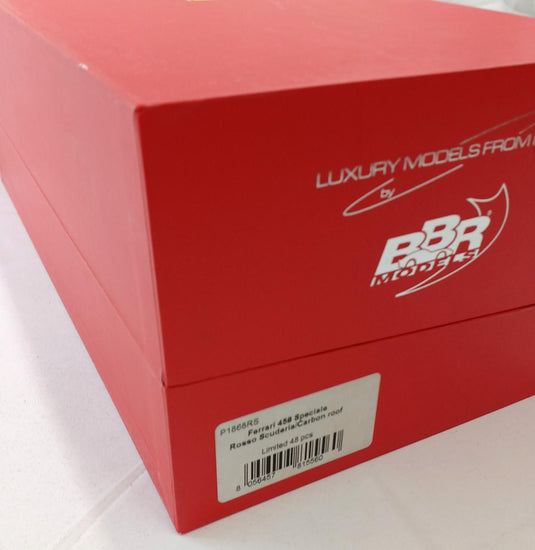 BBR LIMITED EDITION 33/48 458 SPECIALE FERRARI 1/18 Scale Car– Used