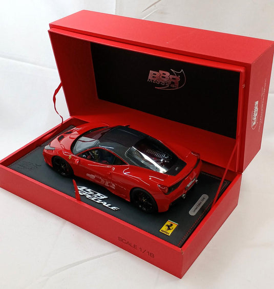 BBR LIMITED EDITION 33/48 458 SPECIALE FERRARI 1/18 Scale Car– Used
