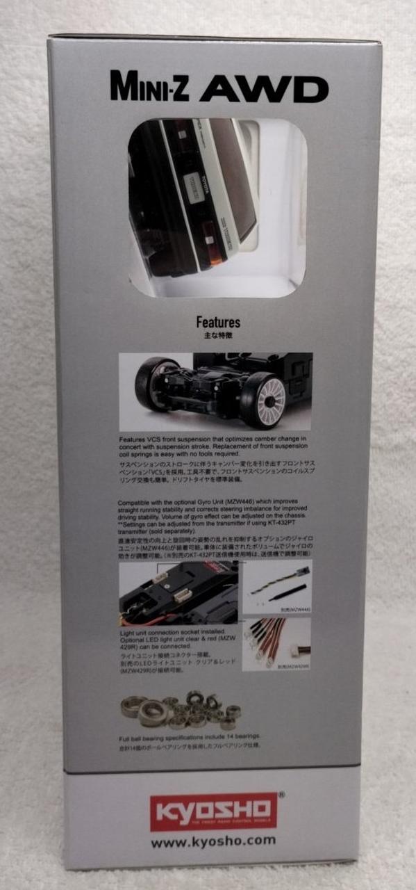 Laden Sie das Bild in Galerie -Viewer, KYOSHO Toyota Sprinter Trueno AE86 MINI-Z AWD - Used