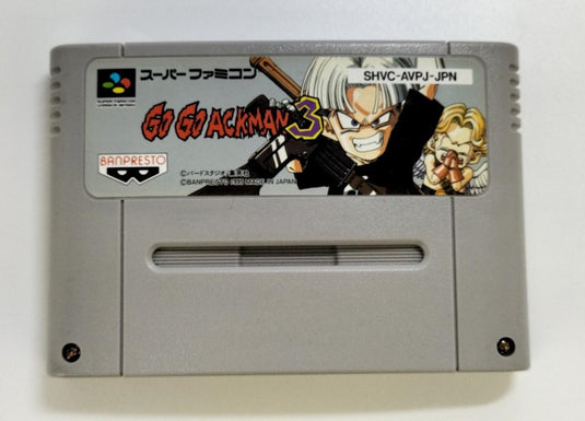 BANPRESTO GO GO ACKMAN 3 Super Famicom (SFC) soft Japanese Version -Used