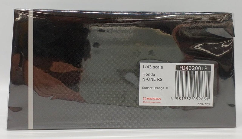 Chargez l'image dans la visionneuse de la galerie, Hobby Japan SUNSET ORANGE II 1/43 HONDA N-ONE RS 1/43 Scale Model Car– Used