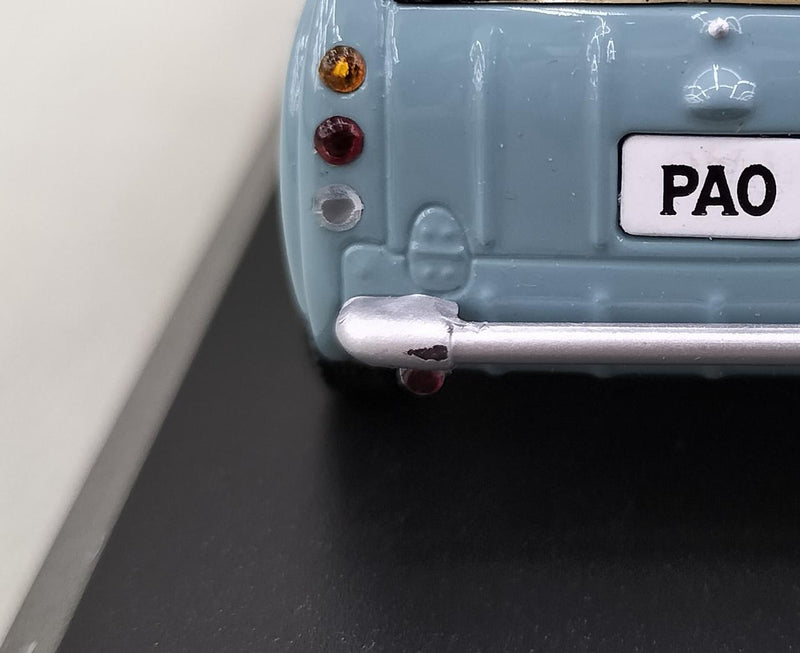 Cargue la imagen en el visor de la galería, KYOSHO AQUA GRAY NISSAN PAO 1/43 Scale Model Car– Used