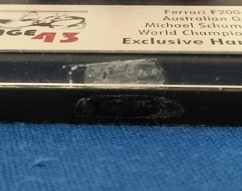 Chargez l'image dans la visionneuse de la galerie, TAMEO Ferrari F2004 Australian GP 2004 1/43 Scale Metal Kit Completed Model– Used