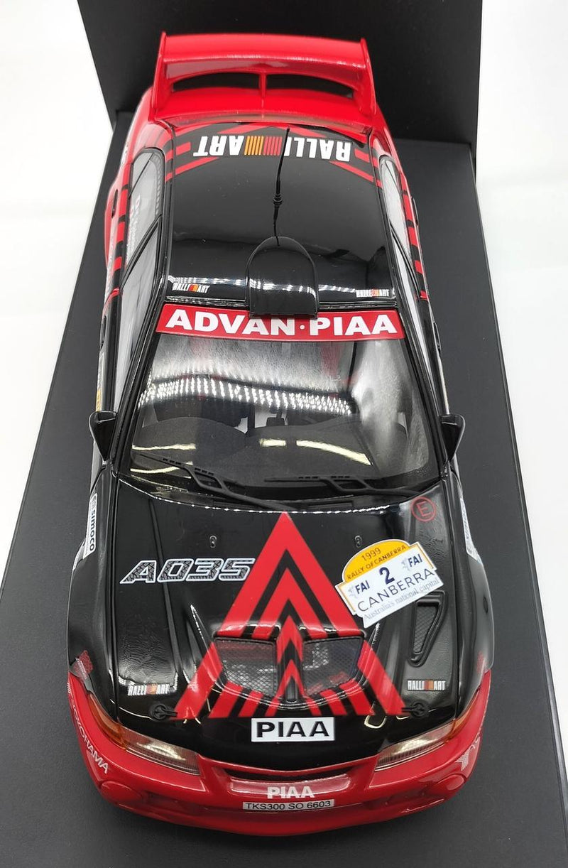 Laden Sie das Bild in Galerie -Viewer, AUTOart 1/18 Mitsubishi Lancer Evolution WRC #99 Diecast Model