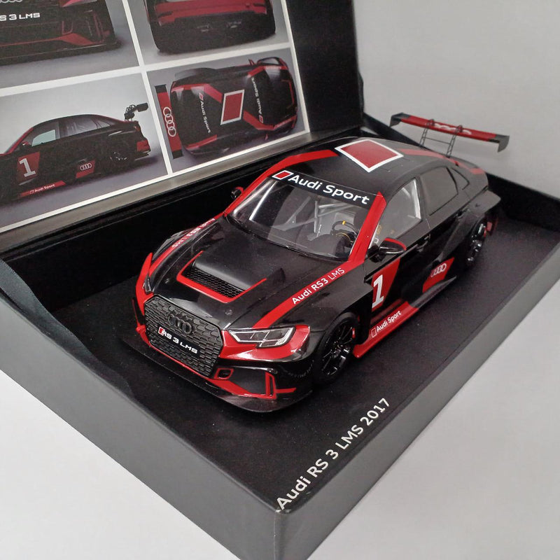 Laden Sie das Bild in Galerie -Viewer, Spark 1/18 Audi RS3 LMS 2017 Scale Model Car