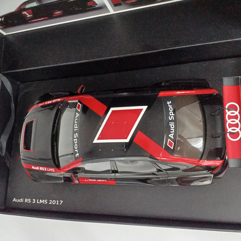 Laden Sie das Bild in Galerie -Viewer, Spark 1/18 Audi RS3 LMS 2017 Scale Model Car