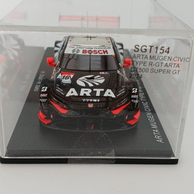Laden Sie das Bild in Galerie -Viewer, Spark Model 1/43 ARTA MUGEN Civic 2024 Diecast Car