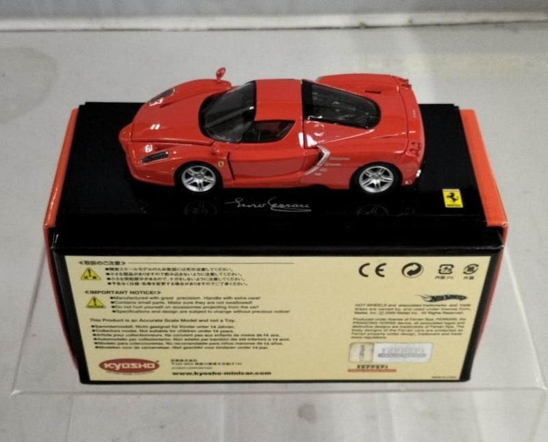 Laden Sie das Bild in Galerie -Viewer, Kyosho 05001T 1/43 Ferrari Enzo in Red Diecast Model Car