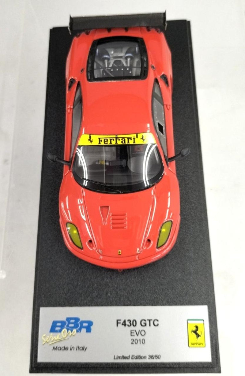 Load image into Gallery viewer, BBR MODELS 1/43 Ferrari F430 GTC Scale Model Car