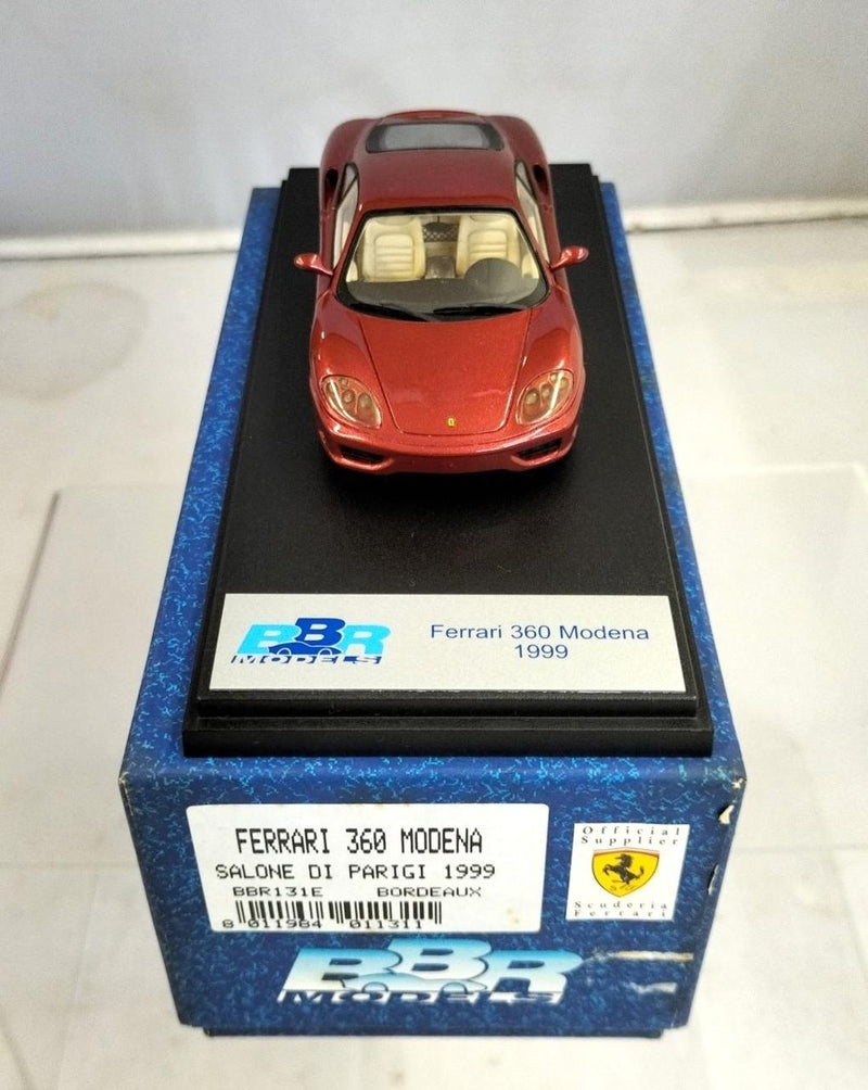 Laden Sie das Bild in Galerie -Viewer, BBR MODELS BBR131E 1/43 Ferrari 360 Modena Scale Model Car