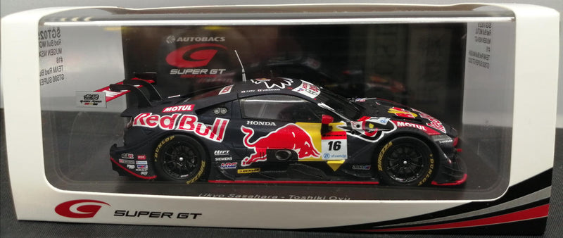 Laden Sie das Bild in Galerie -Viewer, SPARK RED BULL MOTUL MUGEN NSX-GT #1 1/43 Diecast Car– Used
