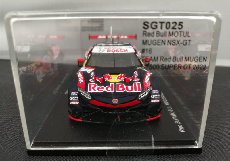 Laden Sie das Bild in Galerie -Viewer, SPARK RED BULL MOTUL MUGEN NSX-GT #1 1/43 Diecast Car– Used