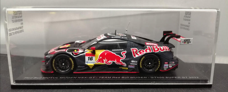 Laden Sie das Bild in Galerie -Viewer, SPARK RED BULL MOTUL MUGEN NSX-GT #1 1/43 Diecast Car– Used