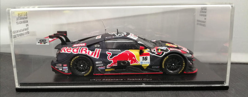 Laden Sie das Bild in Galerie -Viewer, SPARK RED BULL MOTUL MUGEN NSX-GT #1 1/43 Diecast Car– Used