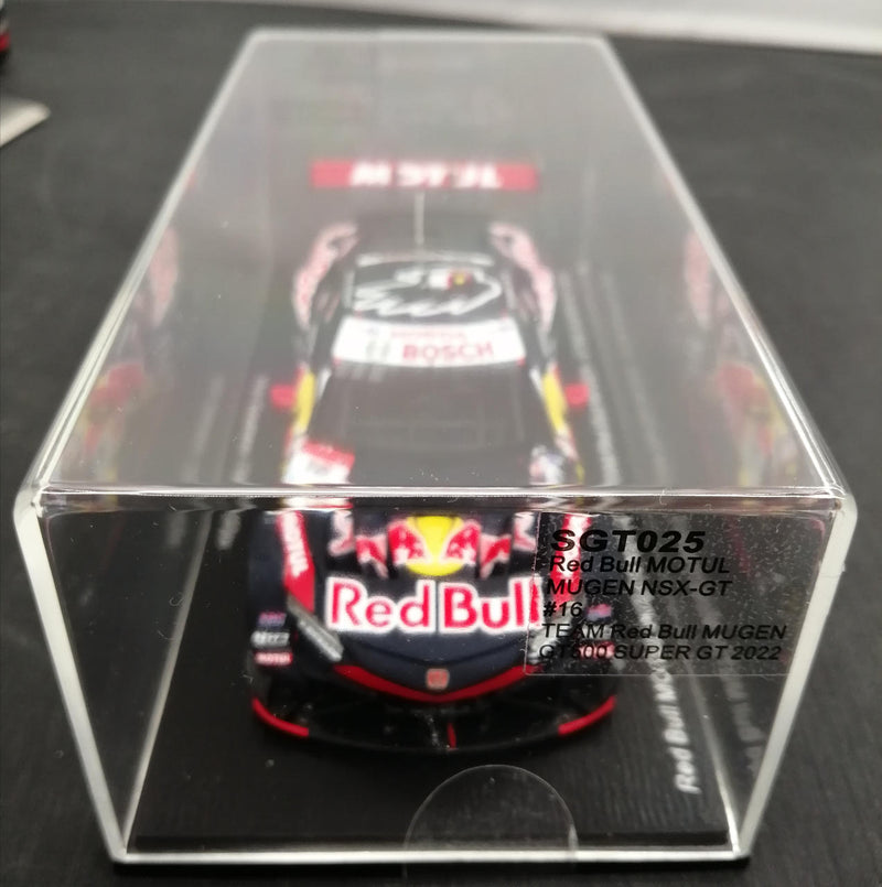 Laden Sie das Bild in Galerie -Viewer, SPARK RED BULL MOTUL MUGEN NSX-GT #1 1/43 Diecast Car– Used