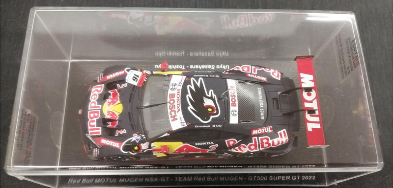 Laden Sie das Bild in Galerie -Viewer, SPARK RED BULL MOTUL MUGEN NSX-GT #1 1/43 Diecast Car– Used