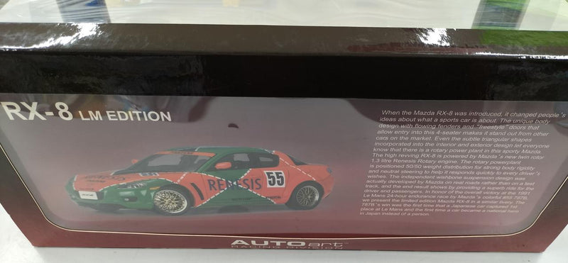 Load image into Gallery viewer, AUTOart Mazda RX-8 LM Edition 1/18 Scale Car– Used