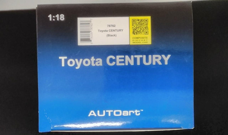 Load image into Gallery viewer, AUTOart Toyota Century Black 1/18 Scale Car– Used