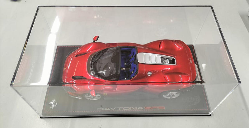 Load image into Gallery viewer, BBR FERRARI SP3 DAYTONA ROSSO MAGMA 1/18 Scale Car– Used