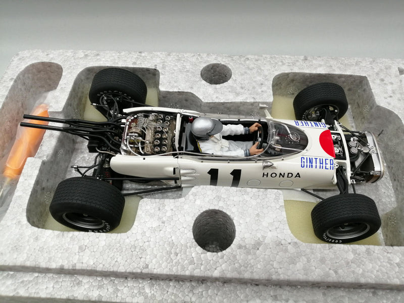 Load image into Gallery viewer, AUTOart Honda RA272 F1 Mexico GP 1965 1/18 Scale Car– Used