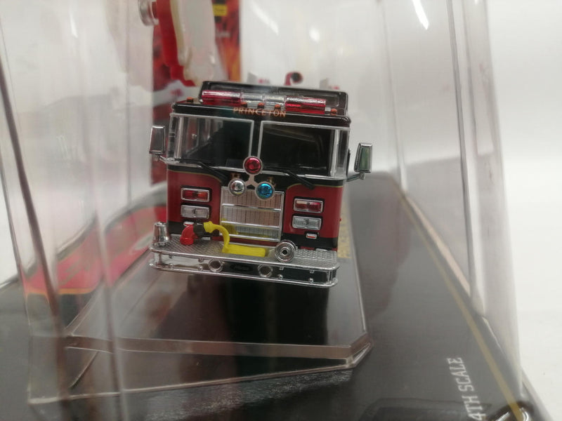 Laden Sie das Bild in Galerie -Viewer, CODE 3 COLLECTIBLES PRINCETON, NEW JERSEY Fire Engine 1/64 Diecast Model– Used