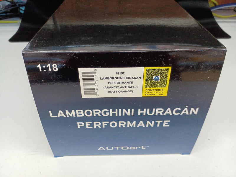 Load image into Gallery viewer, AUTOART Lamborghini Huracan Performante (Matt Orange) 1/18 Scale Car– Used