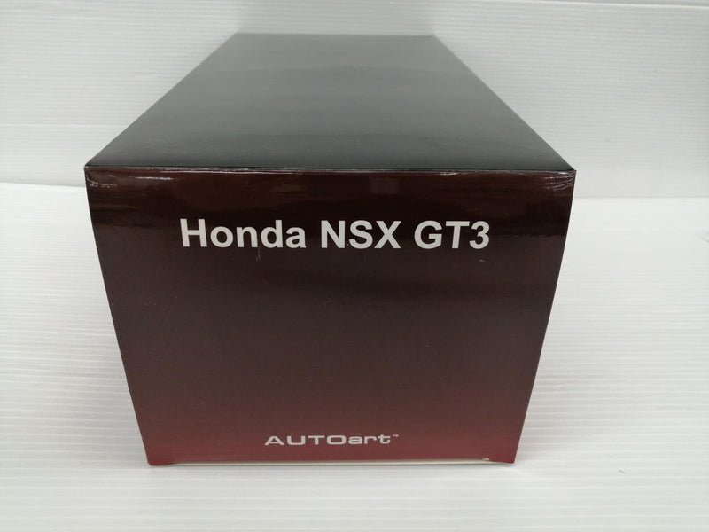 Load image into Gallery viewer, AUTOart HONDA NSX GT3 Silver 1/18 Scale Model Car– Used
