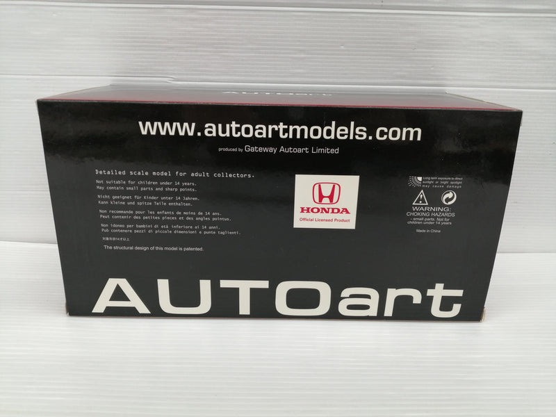 Load image into Gallery viewer, AUTOart HONDA NSX GT3 Silver 1/18 Scale Model Car– Used