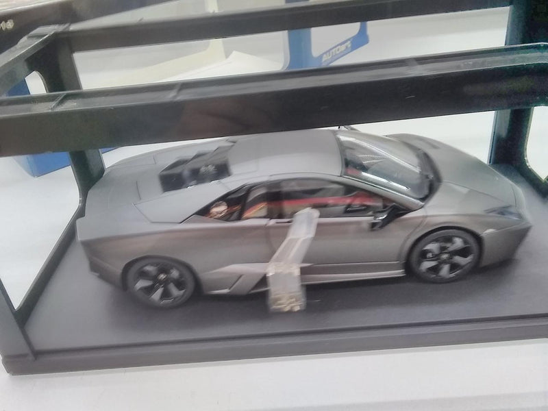 Load image into Gallery viewer, AUTOart Lamborghini Reventon Gray 1/18 Scale Car– Used