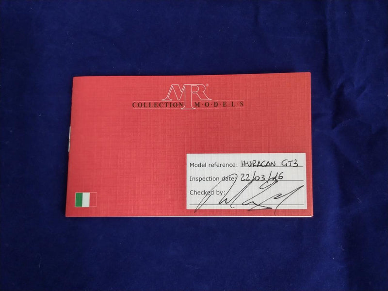 Laden Sie das Bild in Galerie -Viewer, MR Collection Models 1/43 Huracan GT3– Used