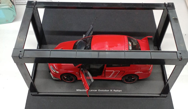 Load image into Gallery viewer, AUTOart Mitsubishi LANCER EVOLUTION IX RALLIART 1/18 Scale Car– Used