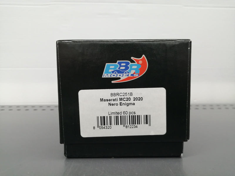 Laden Sie das Bild in Galerie -Viewer, BBR 1/43 Ferrari Maserati Nero Enigma 1/43 Scale Car– Used
