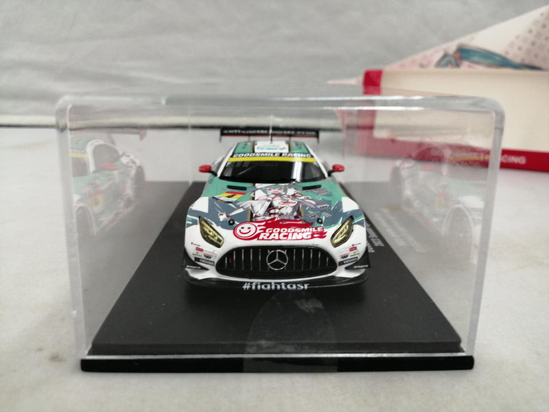 Laden Sie das Bild in Galerie -Viewer, SPARK Hatsune Miku AMG 2023 Opening Round Ver. 1/43 Scale Car– Used