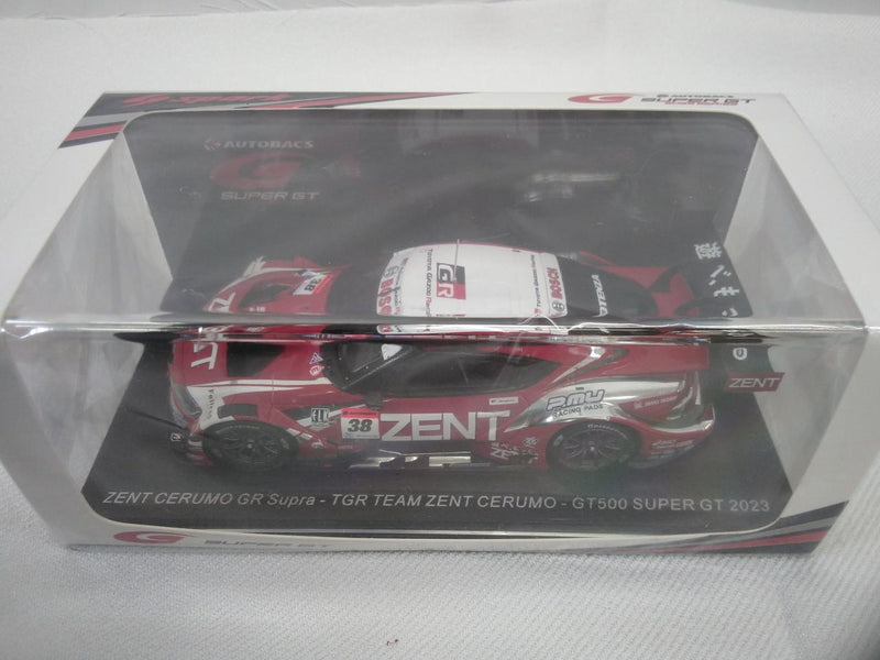 Laden Sie das Bild in Galerie -Viewer, SPARK 1/43 Scale Diecast ZENT CERUMO GR SUPRA 2023– Used