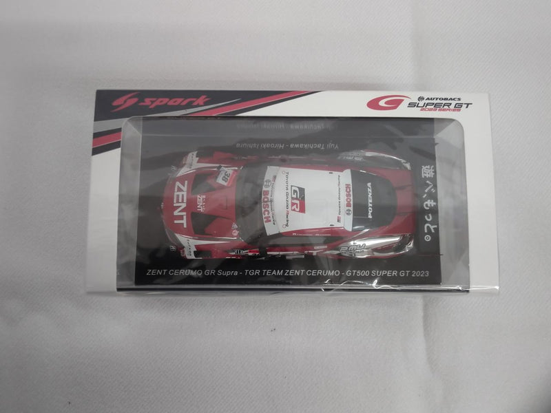 Laden Sie das Bild in Galerie -Viewer, SPARK 1/43 Scale Diecast ZENT CERUMO GR SUPRA 2023– Used