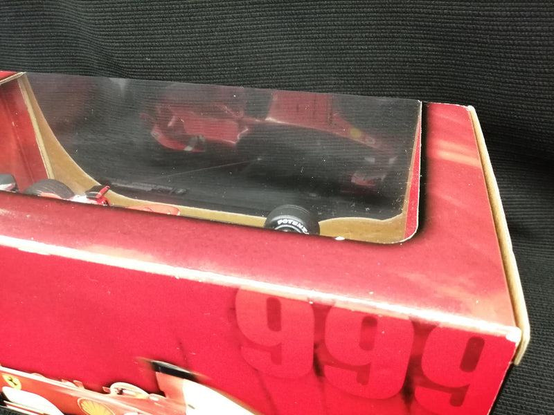 Chargez l'image dans la visionneuse de la galerie, Hot Wheels MICHAEL SCHUMACHER 999 GP POINTS 1/18 Scale Car– Used