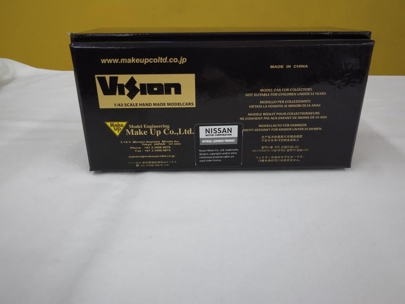 Laden Sie das Bild in Galerie -Viewer, MAKE UP 1/43 Nissan FAIRLADY 240ZG Diecast Car– Used