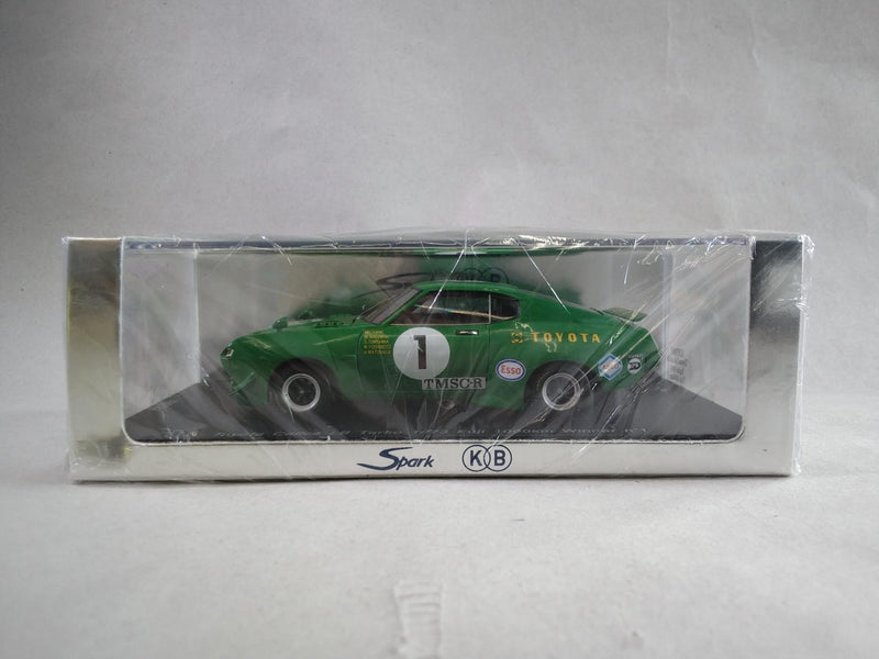 Laden Sie das Bild in Galerie -Viewer, SPARK Fuji 1000km Winner No.1 TOYOTA Celica LB Turbo 1973 1/43 Scale Car– Used