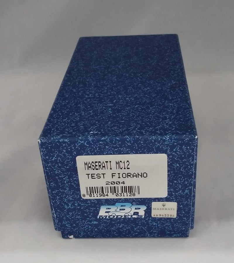 Cargue la imagen en el visor de la galería, BBR 1/43 Maserati MC12 TEST FIORANO Scale Car– Used