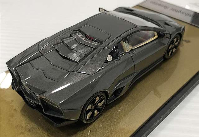 Laden Sie das Bild in Galerie -Viewer, Misc. Brand 2008 1/43 Lamborghini Reventon (Gray) Limited 100 pcs– Used