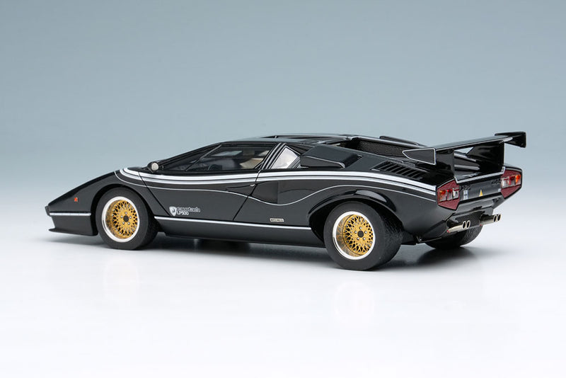 Cargue la imagen en el visor de la galería, EIDOLON EM443A Lamborghini LP500R Ch.1120144 Tokyo Super Car Show 1977 Make Up 1/43 EM443A