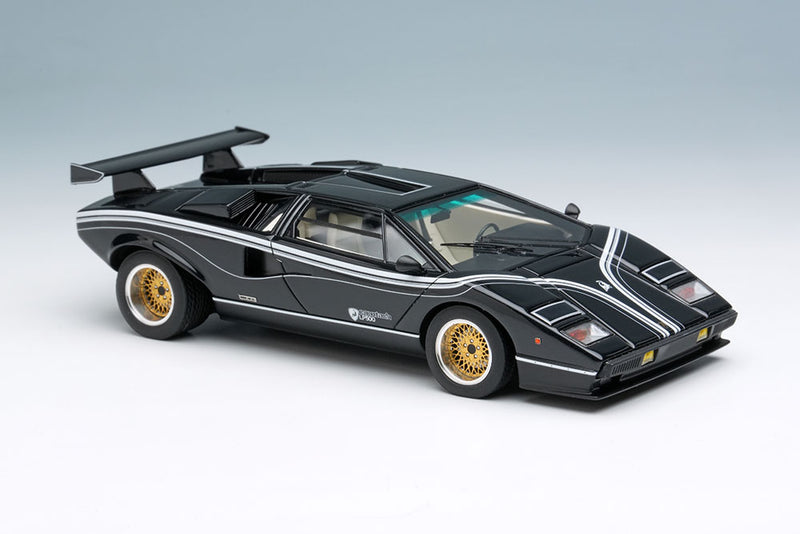 Cargue la imagen en el visor de la galería, EIDOLON EM443A Lamborghini LP500R Ch.1120144 Tokyo Super Car Show 1977 Make Up 1/43 EM443A