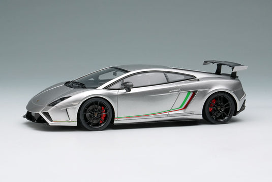 EIDOLON EM670A Lamborghini Gallardo LP570-4 Squadra Corse 2014 Grigio Thalasso Limited 100pcs Make Up 1/43 EM670A