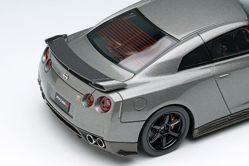 Cargue la imagen en el visor de la galería, EIDOLON EM703 Nissan GT-R (NISMO R35 CRS Version) 2008 Dark Metal Gray Make Up 1/43 EM703