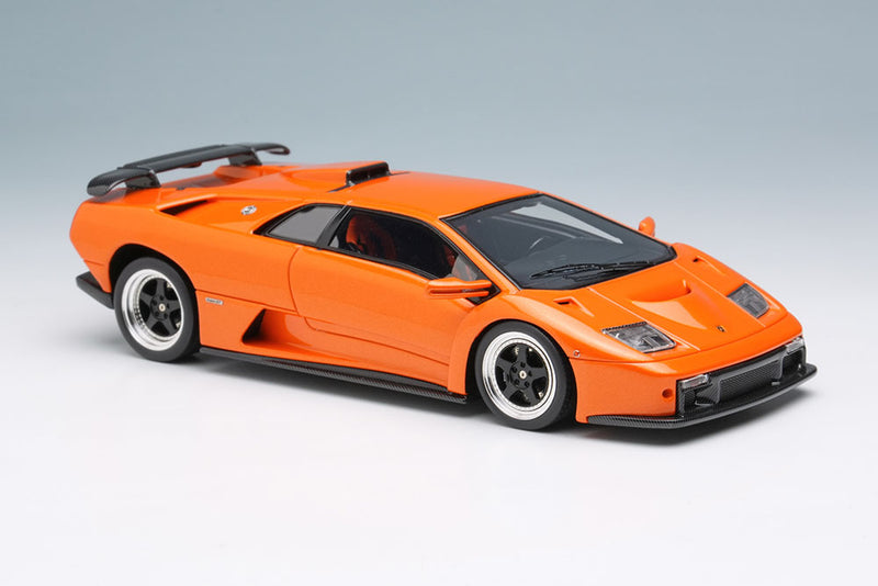 Cargue la imagen en el visor de la galería, EIDOLON EM782A Lamborghini Diablo GT 1999 Arancio Borealis Make Up 1/43 EM782A