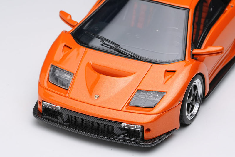 Cargue la imagen en el visor de la galería, EIDOLON EM782A Lamborghini Diablo GT 1999 Arancio Borealis Make Up 1/43 EM782A