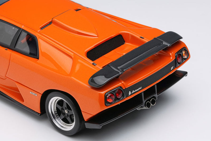 Cargue la imagen en el visor de la galería, EIDOLON EM782A Lamborghini Diablo GT 1999 Arancio Borealis Make Up 1/43 EM782A