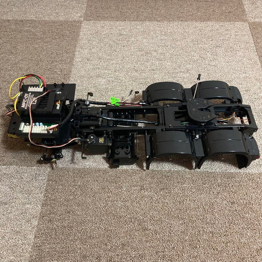 Used Tamiya Full Operation Truck Partially Assembled Full Set with Full Bearings