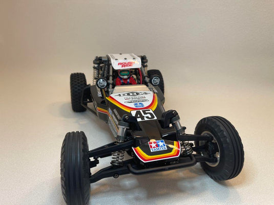 Used Tamiya 1/10 BBX 2WD Assembled with Sanwa MX-V Transmitter Unused No Battery